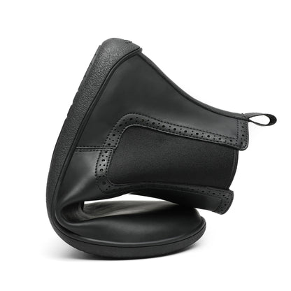 Muse II - Negro - Chelsea style Barefootshoes