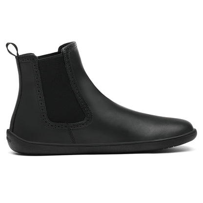 Muse II - Negro - Chelsea style Barefootshoes