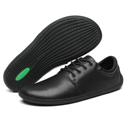 Noble II - Negro - Business Casual Barefootshoes
