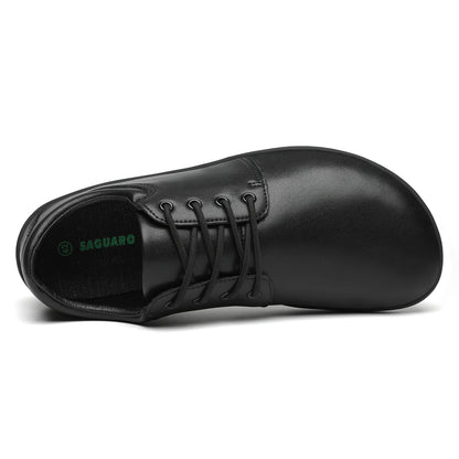 Noble II - Negro - Business Casual Barefootshoes