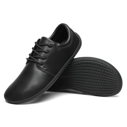 Noble II - Negro - Business Casual Barefootshoes