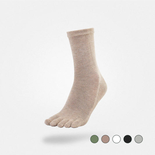 Pack 5 Pares Calcetines con Dedos distintos colores